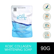 Kojic plankton bright glow face soap 40 Gr dan 90 Gr sabun pencerah wajah / sabun kojic plankton sab