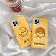 5339寵物小精靈比卡超精靈球毛絨手機電話殼IPHONE SE2 11 PRO 7 8 X PLUS XS XR MAX