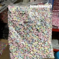 1 Pound Alphabet Letter Mote Rainbow Letter Box Craft Materials