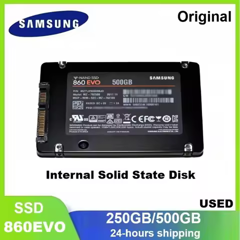 SAMSUNG SSD 860 EVO SSD SATAIII 2.5 inch Internal Solid State Disk HDD Hard Drive 250GB 500GB Laptop