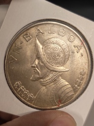 巴拿馬 1947年 Balboa 銀幣
