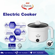 DURON stainless steel electric pot: a non-stick, multi-functional mini rice cooker and frying pan