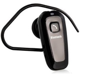 BH-320 Earhook Design Mono Bluetooth Headset (Black)