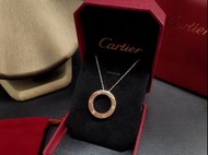 Cartier Love 鑽石項鍊