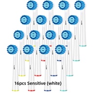 4/8/16pcs Replacement Sensitive Gum Care Electric Toothbrush Heads For Oral B Braun 7000 Pro 1000 96