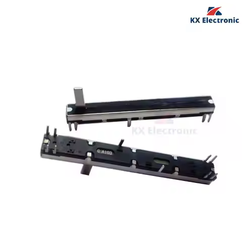 2pcs 75mm Straight Slide Potentiometer 8Pins A103 B103 A203 A503 Double Fader A10K B10K A20K A50K So