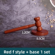 MOMIAN | Large Wooden Hammer for Kids Judges Gavel Toy