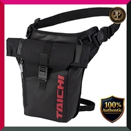 RS TAICHI Motorcycle Waterproof Leg Bag Holster Bag Touring WP Leg Pouch RSB288 Unisex Adult BLACK/R