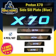 Proton X70 Blue LED Door Side Sill Step Plate