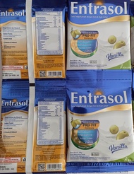 Entrasol  Susu Tinggi Kalsium dan Protein kemasan renceng isi 20g x 10 Sachet