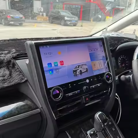 RHD 15 Inch For Toyota Alphard 20 30 Serise Upgrade Alphard 40 Serise Android Car Radio Video Player
