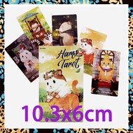 Hams Tarot ไพ่ทาโรต์ | ขนาดใหญ่มาตรฐาน12X7ซม. และขนาดเล็ก10.3X6ซม. | 78ไพ่ทาโร่ S | ไพ่ทำนาย | คู่มื