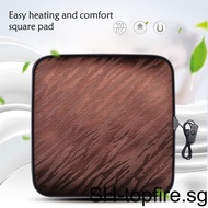 1/2 Foldable Heated Seat Cushion Elastic Sofa Electric Heating Chair Pad Universal Light Portable Auto Hips Pads Use