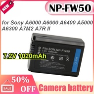 7.2V 1020mAh NP-FW50 Camere Battery for Sony A6000 Α6000 A6400 A5000 A6300 A7M2 A7R II Battery