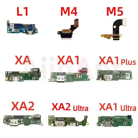 Dock Mic USB Charger Board Charging Connector Port Flex Cable For Sony Xperia L1 L2 L3 L4 M4 M5 XA X