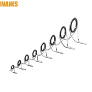 IVANES Fishing Rod Guides Tips Eye Guides Two-foot guide Ring Fishing Accessories 6# -30# Stainless 