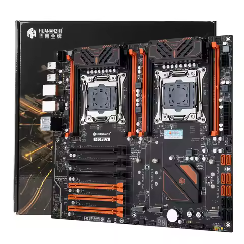 HUANANZHI X99 F8D PLUS LGA 2011-3 XEON X99 Motherboard support Intel Dual CPU E5 2640 2666 2670 2696