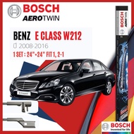 BOSCH AEROTWIN PLUS Wiper Blades Front Pair 24+24 Fit1 2-1 Mercedes Benz E-Class W212 E200 E250 E300