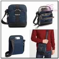 Tas Pria Selempang Tumi Barksdale Crossbody Navy Biru Original