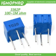 50pcs 3362P 101 201 501 102 202 502 103 203 503 Trimpo Trimmer Potentiometer 3362 500R 1K 2K 5K 10K 