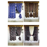 KHALIFA WINDOW CURTAIN 70INCHES X 58INCHES