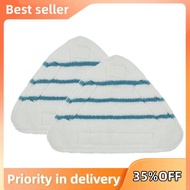 2Pcs Steam Mop Replacement Pads Triangle Washable Cloth Microfiber Steam Mop Pads Mop Head Pad Steam