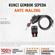 4-Digit Combination Bicycle Lock - Black