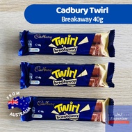 Cadbury Twirl Breakaway Wafer Chocolate Bar 40g
