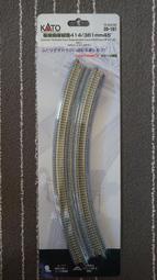 【a】KATO 20-181 複線曲線線路R414/381mm45度〈WR414/381-45PC〉N規鐵道模型彎曲軌道