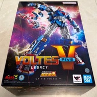 全新現貨 日版 BANDAI 超合金魂 Soul of Chogokin Metal GX-118 GX118 Volts V Legacy 雷霆五號：傳承  V型電磁俠 V形電磁俠 Figure