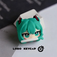 Hot Rabbit Hole Theme Mechanical Keyboard Resin Custom Cute Keycaps PC Gaming Keyboard Accessories C