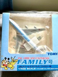 Tomy 1/400 Disney JAL  全新 長沙灣交收