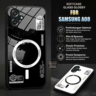 Samsung A08 Case - Samsung A08 Glass Softcase - Samsung A08 Casing - Samsung A08 Casing - Samsung A0