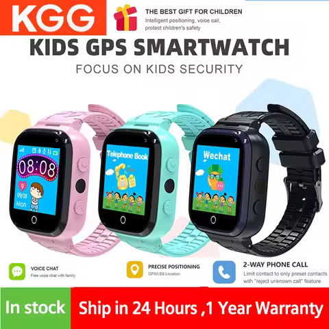 New Kids Smart Watch G100C GPS Tracker SOS Monitor LBS Position Phone Flashlight Baby Watch IOS Andr