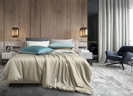 ( Fitted Sheet Set ) Canopy Rivera 100% Lyocell Bedsheet Set (Fitted Sheet Pillow Case Bolster Case)