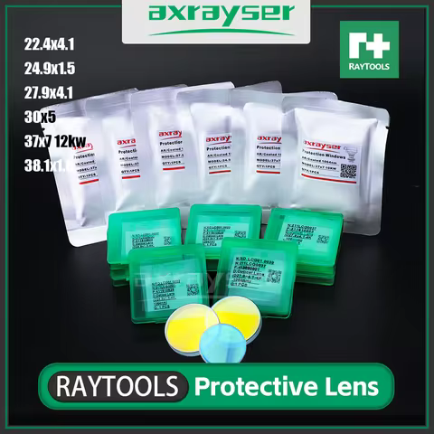 RAYTOOLS Protective Lens For BM110 BM111 D18x2 D20x3 D24.9x1.5 D27.9x4.1 D37x7 Protection Windows FI