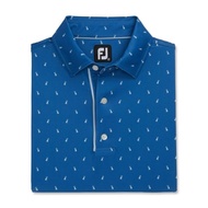 FootJoy FJ ProDry Performance Golf Bag Print Lisle Men's Golf Shirt 82078