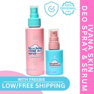IVANA SKIN Bleaching Bleaching Cloud Deo Spray and Deo Serum by Ivana Alawi 10x Whitening Deodorant