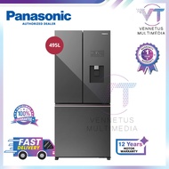 Panasonic 495L PRIME+ Edition Premium 3-Door Refrigerator NR-CW530XMMM Fridge Peti Ais Peti Seju