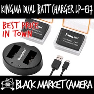 [BMC] KingMa LP-E17 Dual Battery/Charger Kit KIT-LP-E17-BM015 (For Canon EOS RP 200DII 250D 77D 750D/Kiss X8i 760D 800D)