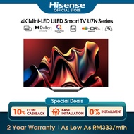 Hisense 55/65/75/85 inch Mini-LED ULED 4K Smart TV /144 Hz / QLED / HDR10+ / Hi-View Engine / Dolby 