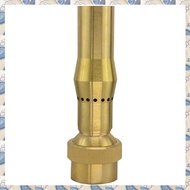 (CNJB) 3/4 Inch Brass Foam Jet Fountain Nozzles Garden Landscape Fountain Adjustable Multi- Nozzle G