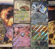PTCG 美版 英文 Jumbo 大卡 Pokemon Promo Raw Cards Great Tusk, Kyurem, Mewtwo, Victini
