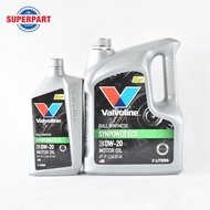 น้ำมันเครื่อง VALVOLINE SYNPOWER ECO(0W 20) 3L แถม1L(100031) (ราคาต่อ 1 ชิ้น)