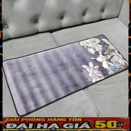 CHEAP ACCESSORIES A21 - Desk Pad [GRAY FLOWER 21] Size 70x30cm, 3mm thick, Easy to Move Mouse, speci