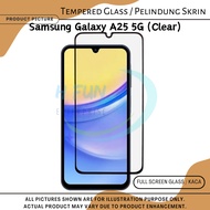 [Kaca] HFE Samsung Galaxy A25 5G Clear Full Screen Pelindung Skrin Tempered Glass Screen Protector