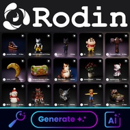 RODIN HYPER3D AI 2D TO 3D MODEL GENERATOR | HIGH QUALITY DIGITAL ASSET CREATION TOOL | FAST AI 3D ME