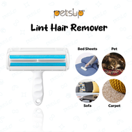 Petsup Pet Lint Fur Remover Roller Clothes Carpets Reusable Sticky Dust Roller for Dog Cat Hair Brus