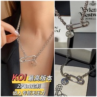 Z Empress Dowager Necklace Empress Dowager Empress Dowager Pin Round Plate Necklace212574