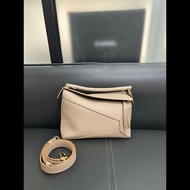 Loewe small puzzle 
Sand color
